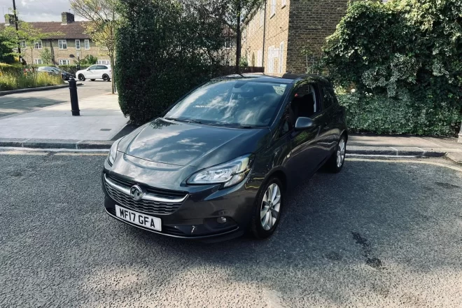 Vauxhall Corsa Energy in Grey Colour standing on ground