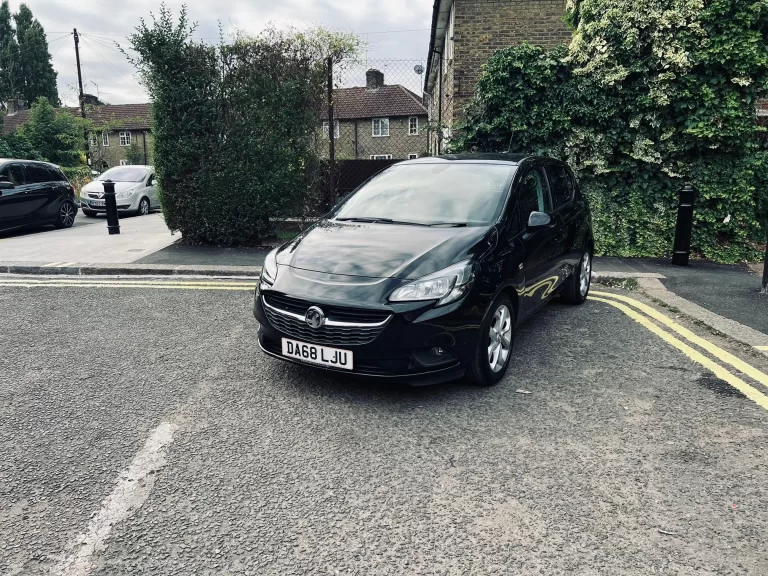 Vauxhall Corsa Energy in Black Colour standing on the ground