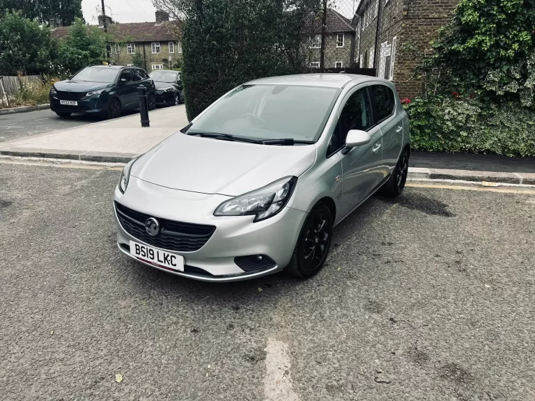 Vauxhall Corsa Griffin in Silver Colour standing on ground