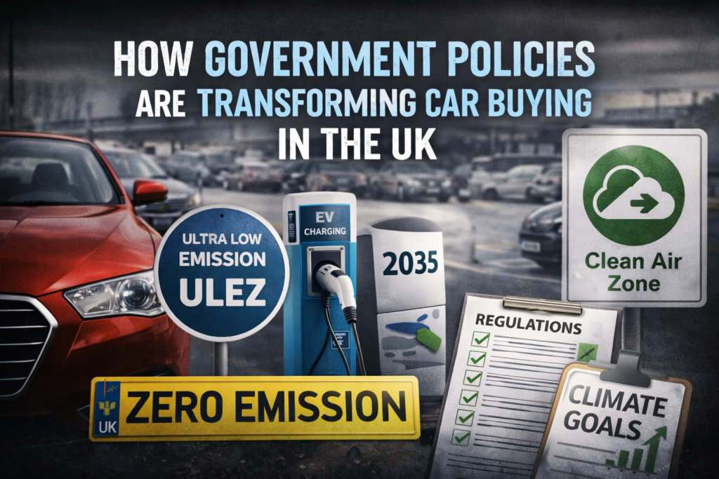 How Government Policies Are Transforming Car Buying in the UK