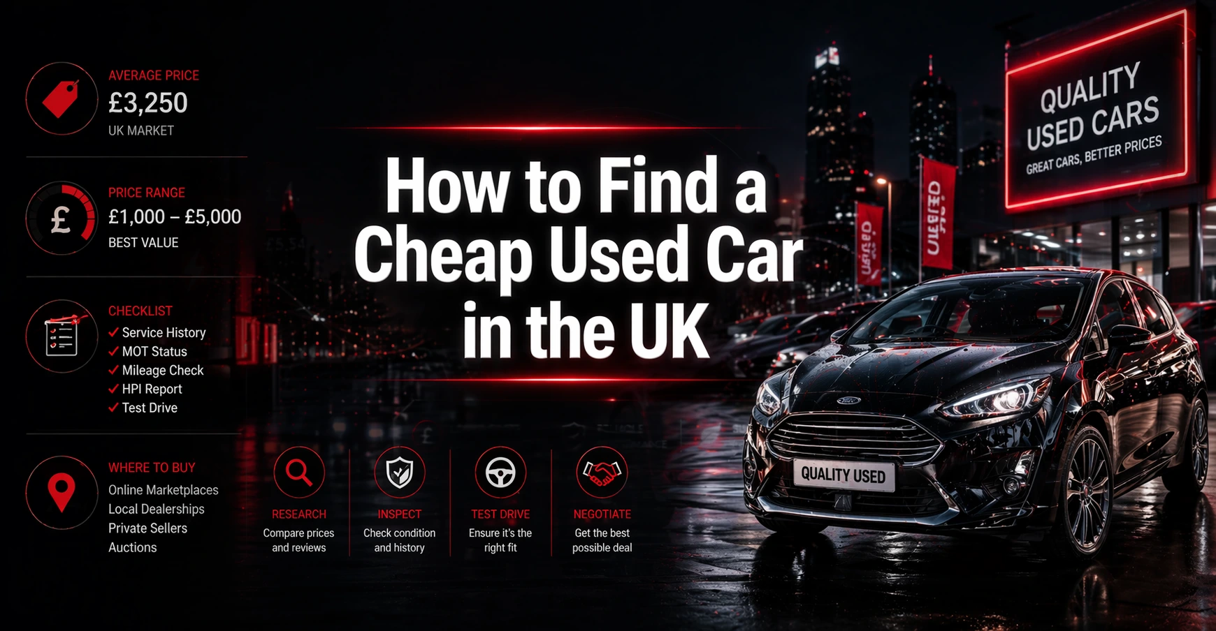 Cheap Used Car in the UK