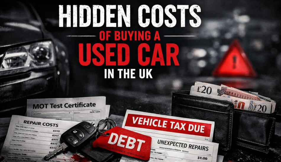 Hidden costs of buying a used car in Uk