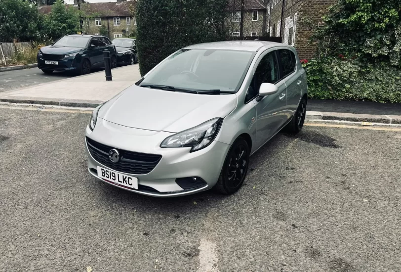 Vauxhall Corsa Griffin in Silver Colour standing on ground